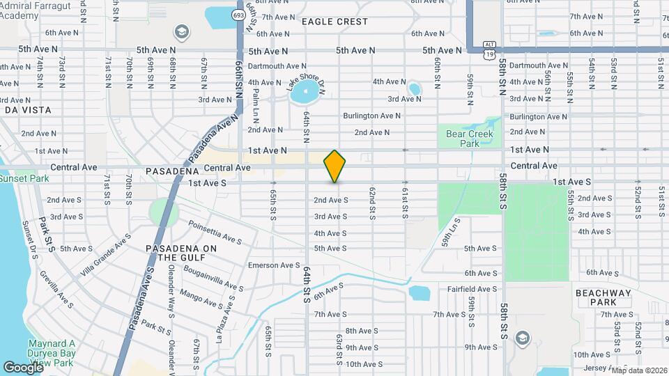 6300 1st Ave S Map and Location Details