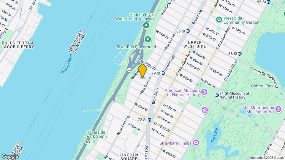 312 W 77th St Mapa y Detalles de la Ubicación