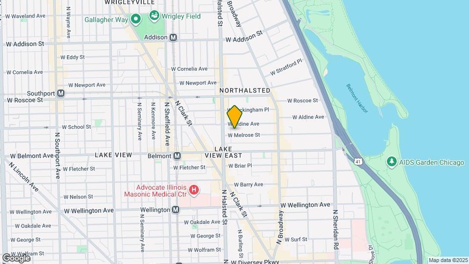 736 W Melrose St Map and Location Details