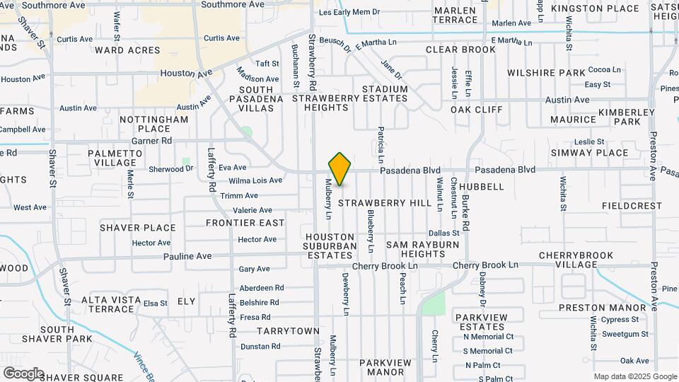 2114 Dewberry Ln Map and Location Details