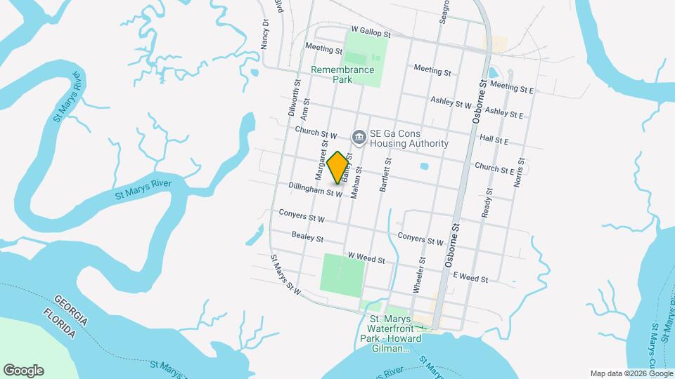 501 Bailey St Map and Location Details