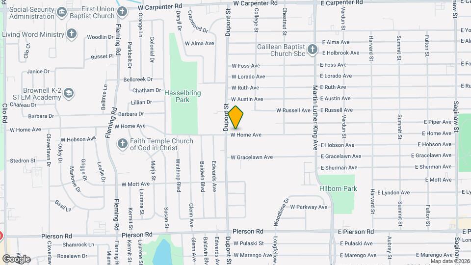628 W Home Ave Mapa y Detalles de la Ubicación