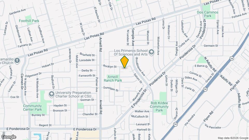 2561 Exeter Ct Map and Location Details