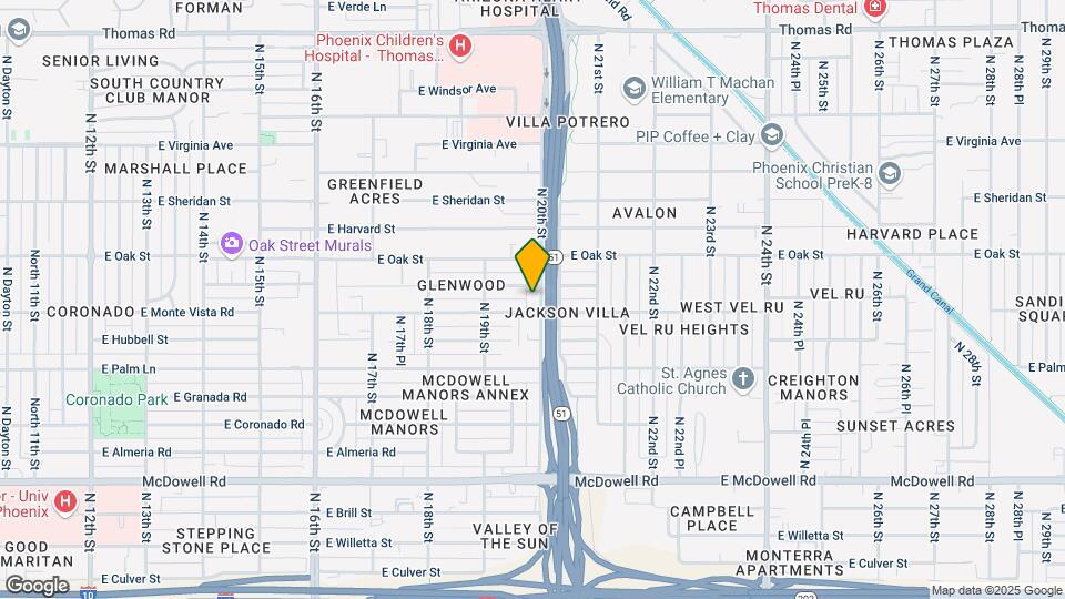 2210 N 20th St Mapa y Detalles de la Ubicación