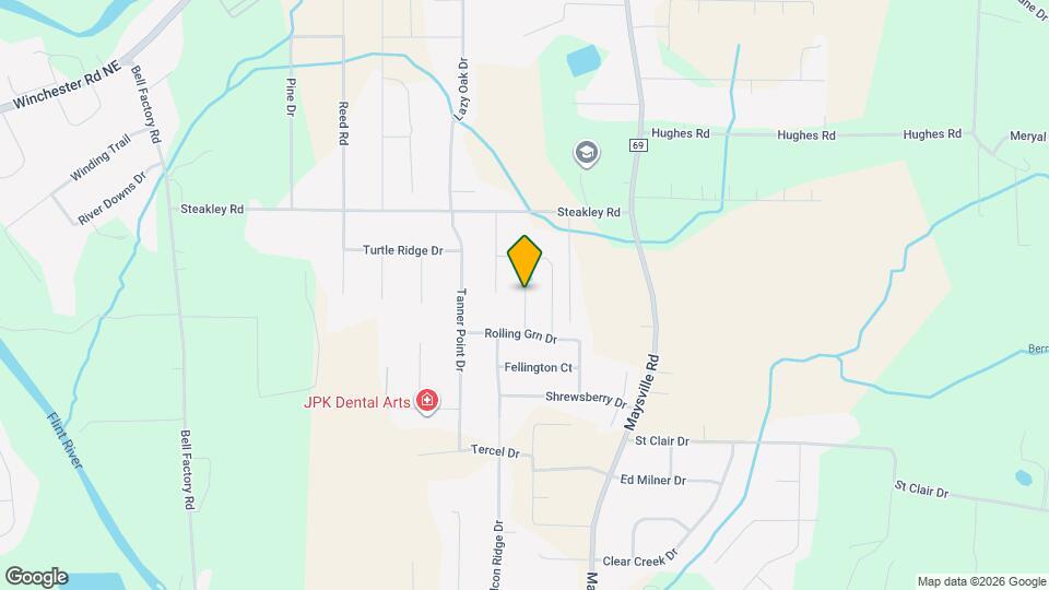 123 Derbyshire Dr Map and Location Details