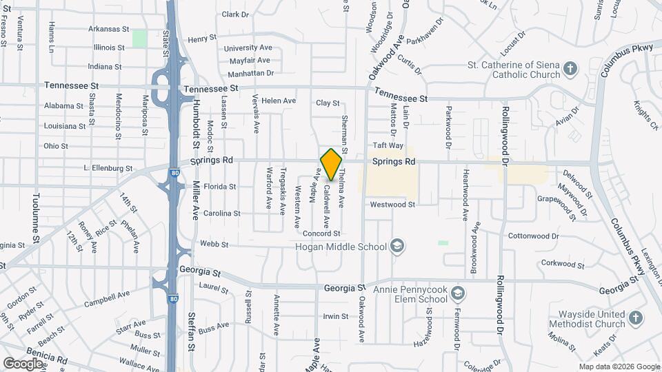 1058 Caldwell Ave Map and Location Details