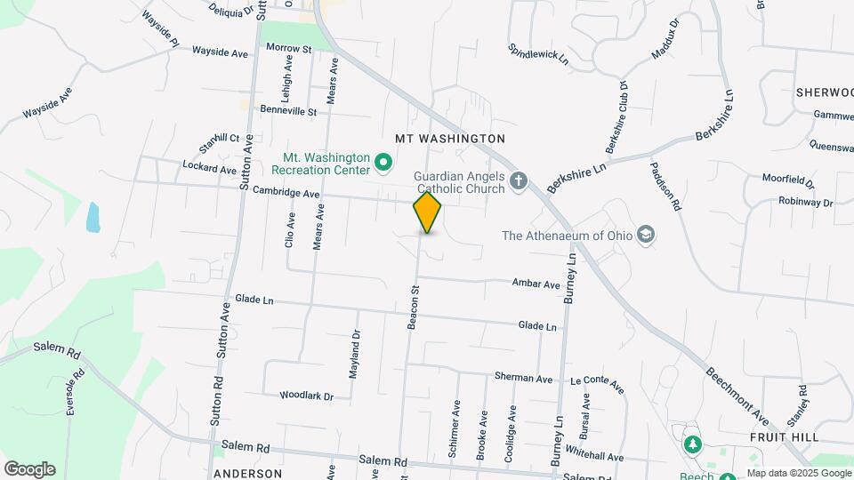 1628 Beacon St Map and Location Details