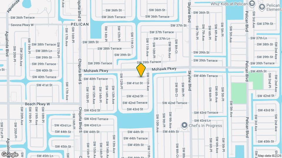 1114 SW 40th Terrace Map and Location Details