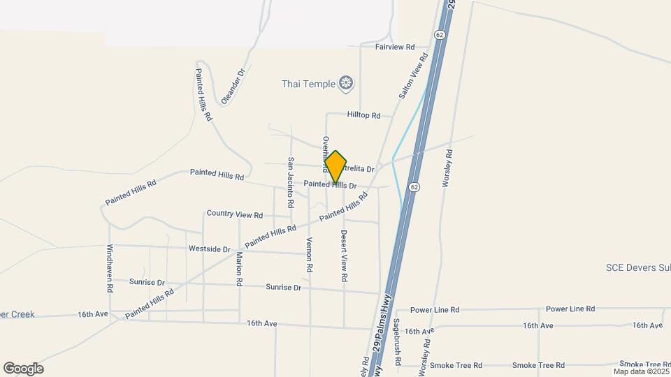 60781 Painted Hills Rd Map and Location Details