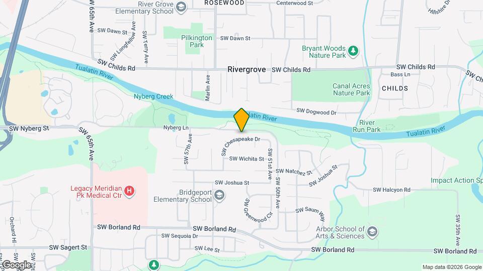 19071 SW Chesapeake Dr Map and Location Details