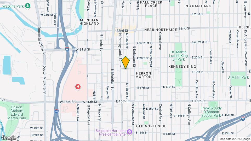 1850 N Talbott St Map and Location Details