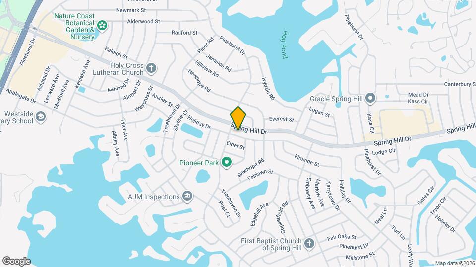 6433 Holiday Dr Map and Location Details