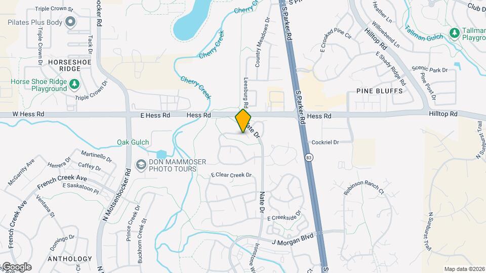 12361 S Chateau Creek Ct Map and Location Details