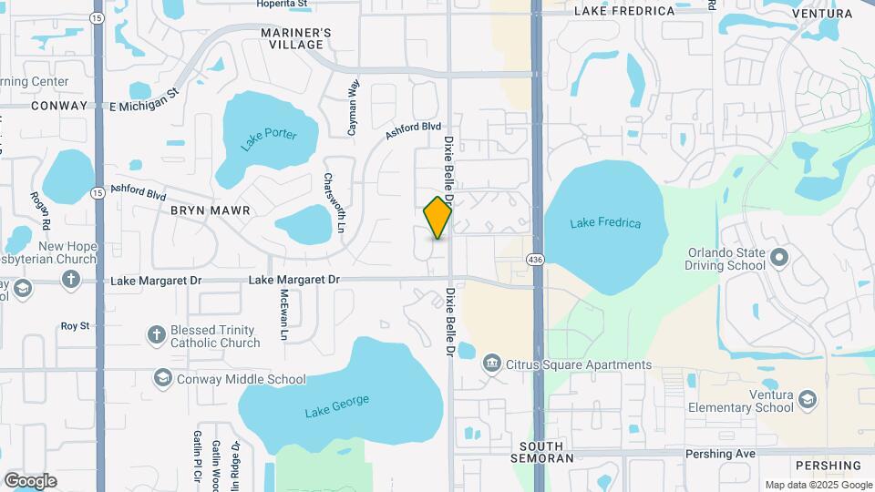 5461 Lake Margaret Dr Map and Location Details