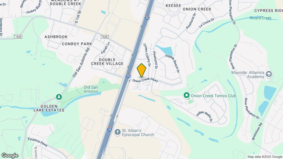 2210 Onion Creek Pkwy Map and Location Details