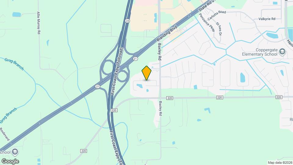 3849 Hideaway Lane Map and Location Details