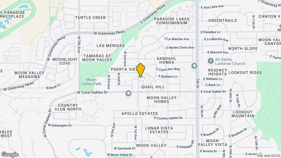 18 E Ponderosa Ln Map and Location Details