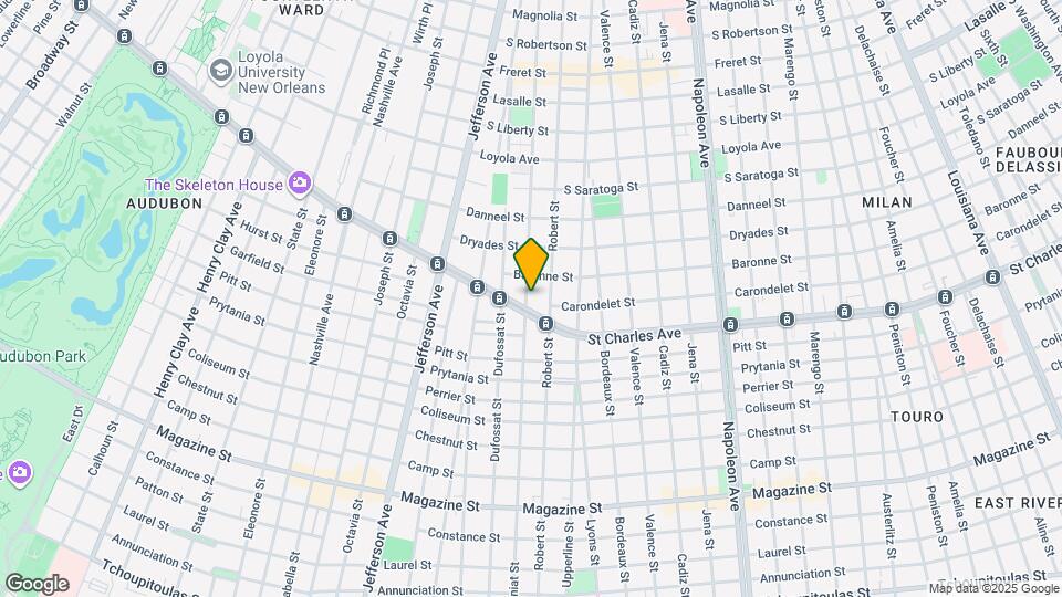 1617 Soniat St, Unit 1617 Soniat Map and Location Details