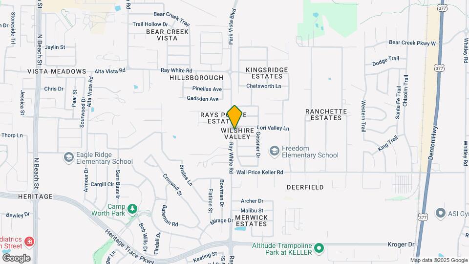 9905 Voss Ave Map and Location Details
