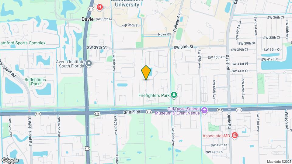 4241 SW 72nd Terrace Map and Location Details