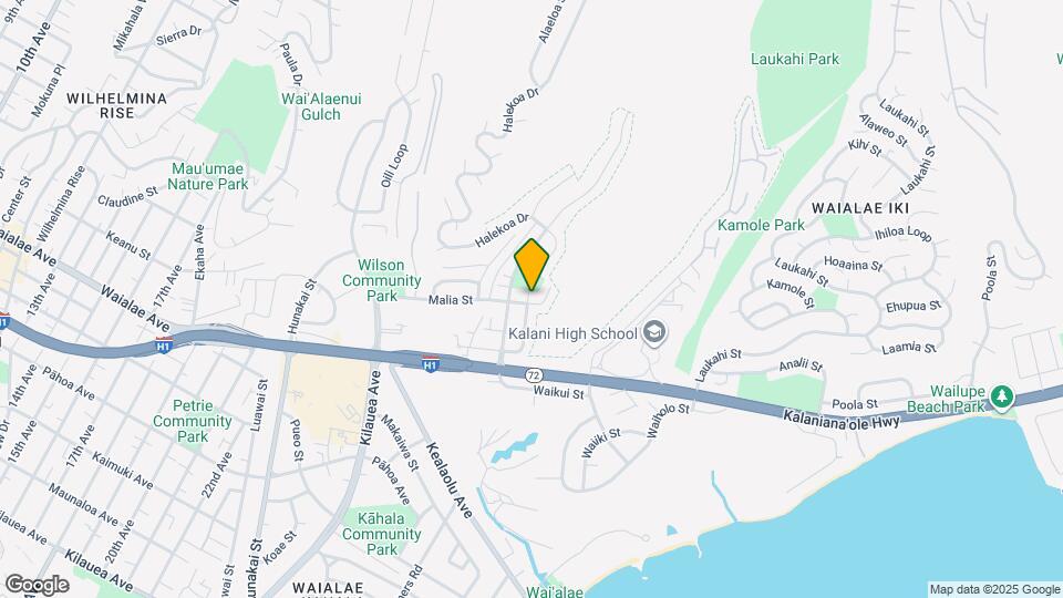 4607 Aliikoa St Map and Location Details