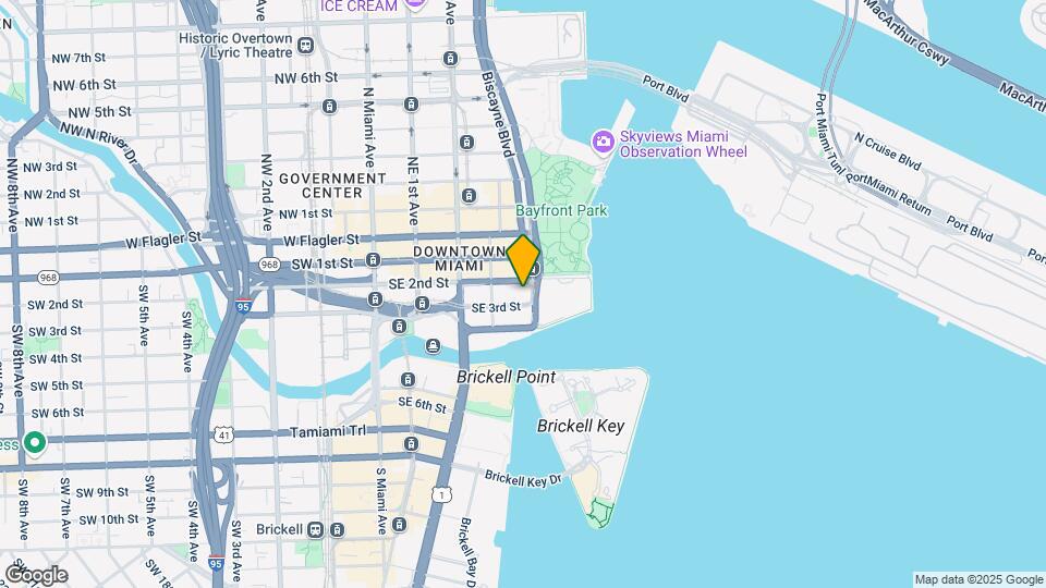 200 Biscayne Blvd, Unit 5001 Map and Location Details