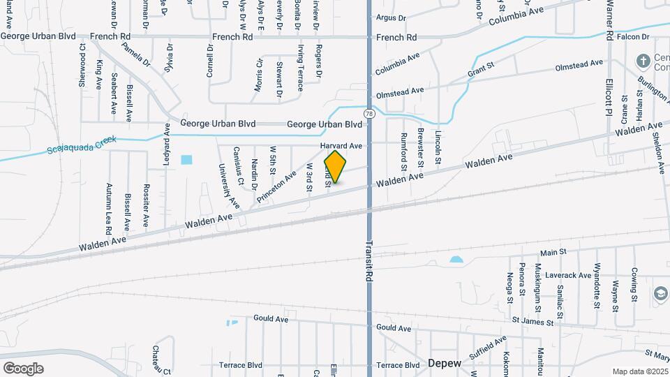 3244 Walden Ave Mapa y Detalles de la Ubicación