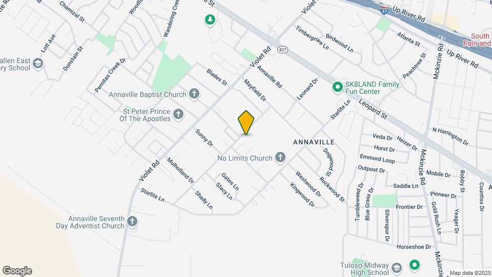 4029 Hurlwood Cir Map and Location Details