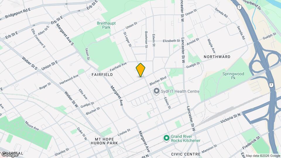 576 Guelph St Map and Location Details