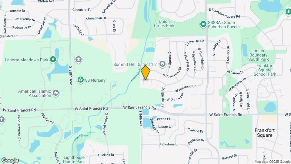 20235 S Rosewood Ct Map and Location Details