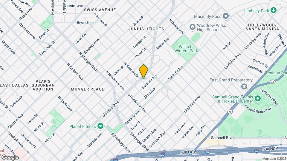 5504 Columbia Ave Mapa y Detalles de la Ubicación