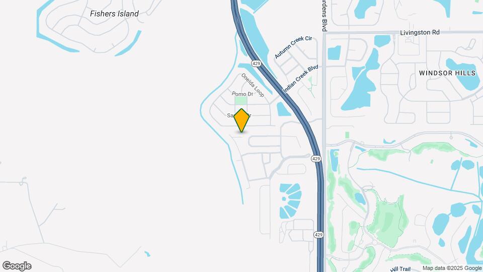 2421 Silver Palm Dr Map and Location Details