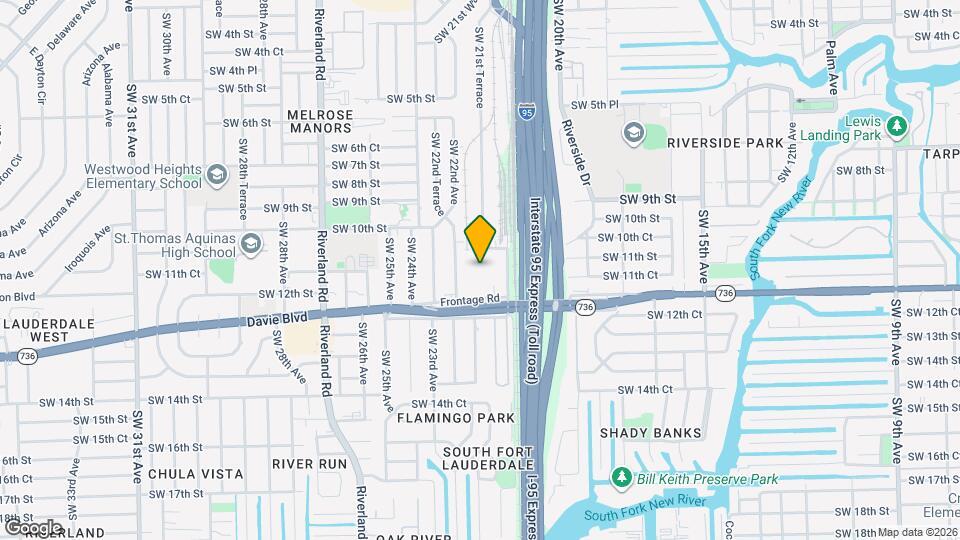 2127 Davie Blvd Map and Location Details