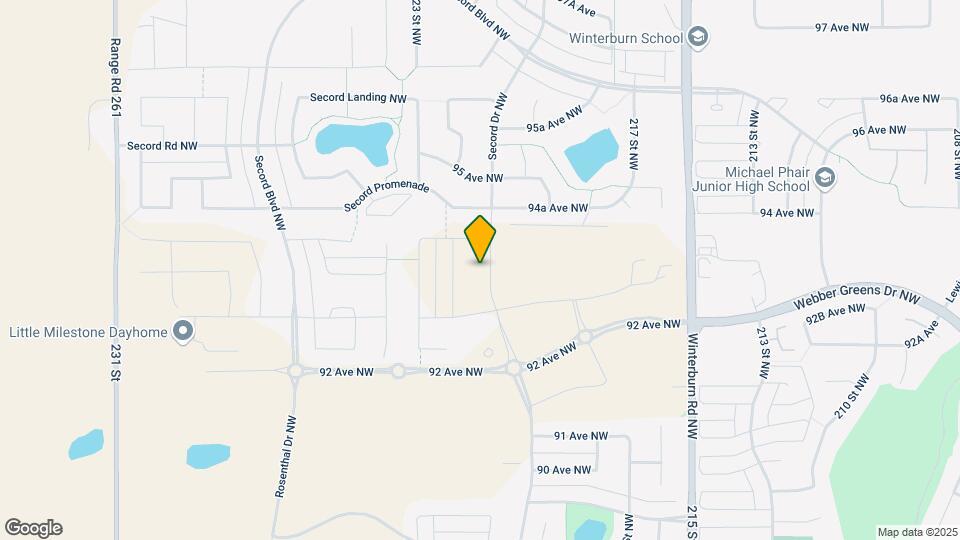 160 Secord Dr NW Map and Location Details