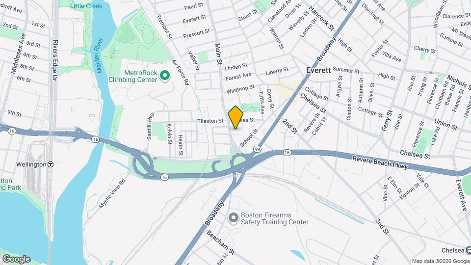 2 Elmwood St Map and Location Details