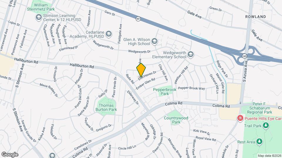 16486 Elm Haven Dr Map and Location Details