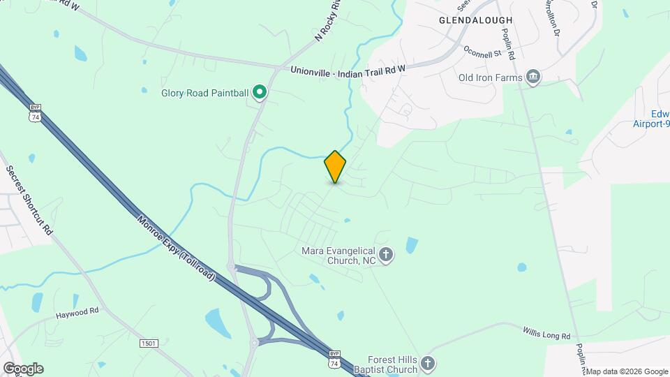 3632 Pamlico St Map and Location Details