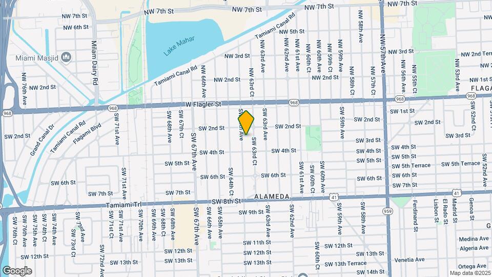 245 SW 64th Ave Map and Location Details