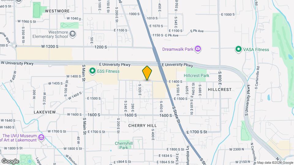 361 E 1420 S Map and Location Details