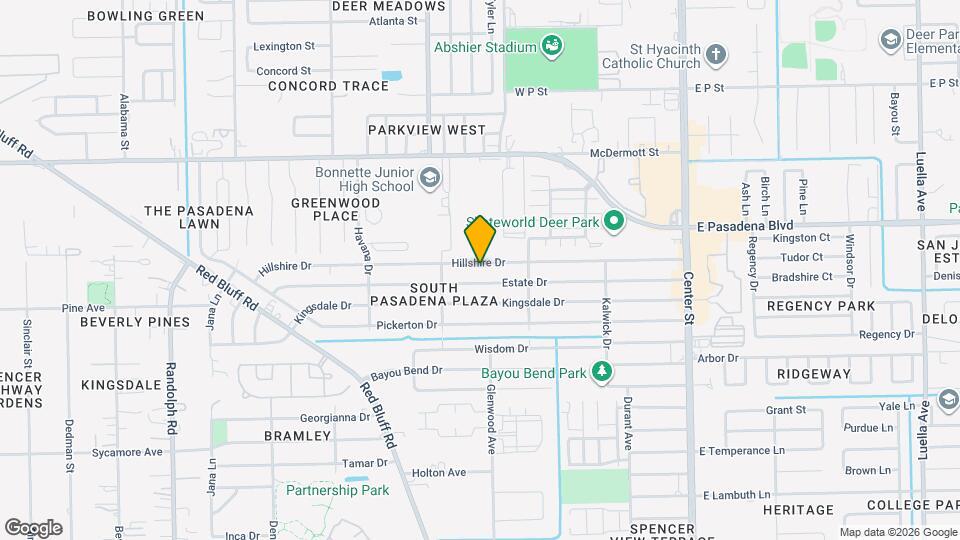 2330 Hillshire Dr Map and Location Details