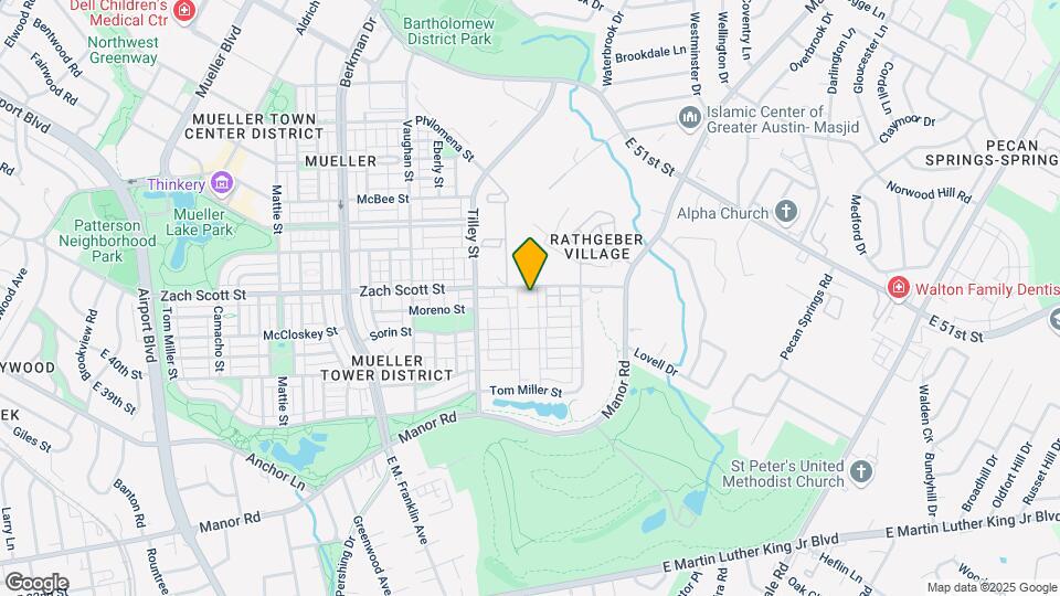 4212 Margarita St Map and Location Details