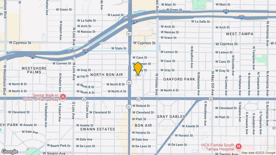 303 N Marie Ave Map and Location Details