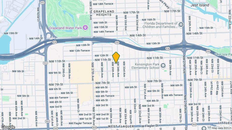 954 NW 34th Ave Map and Location Details