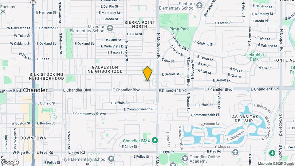 240 N Monte Vista St Mapa y Detalles de la Ubicación
