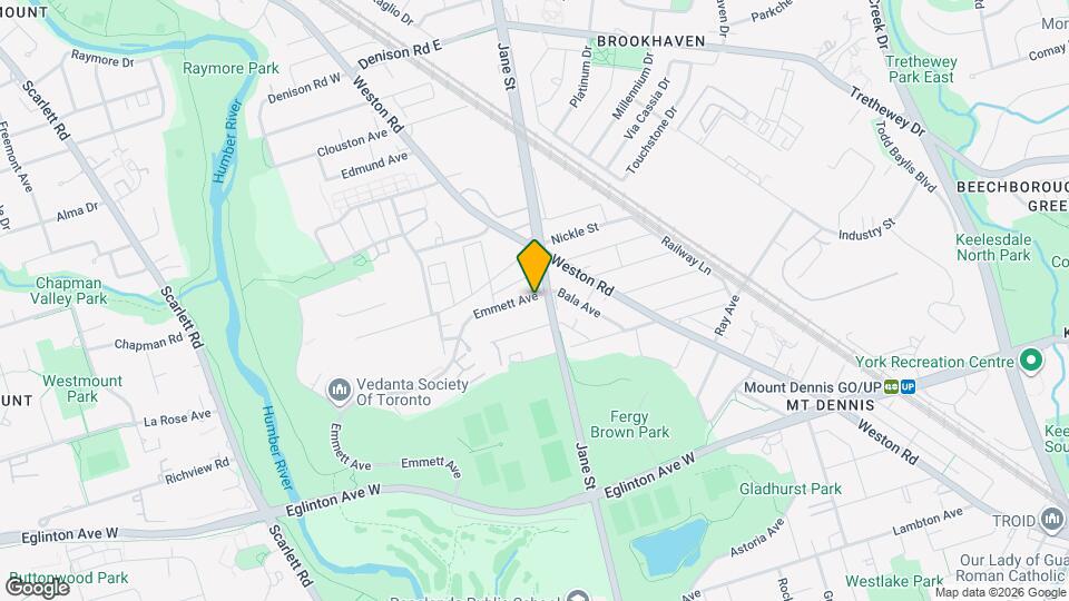 60 Emmett Ave Map and Location Details