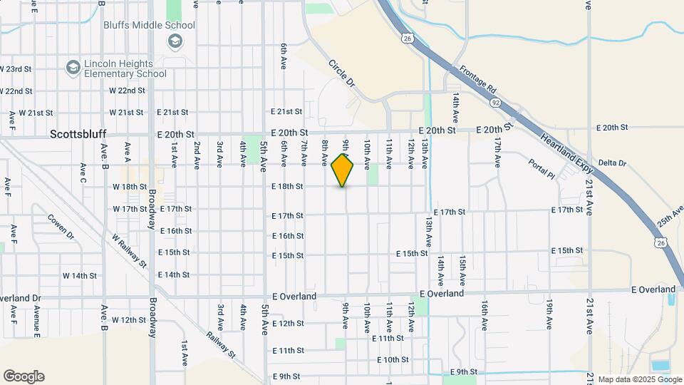 1728 9th Ave Map and Location Details