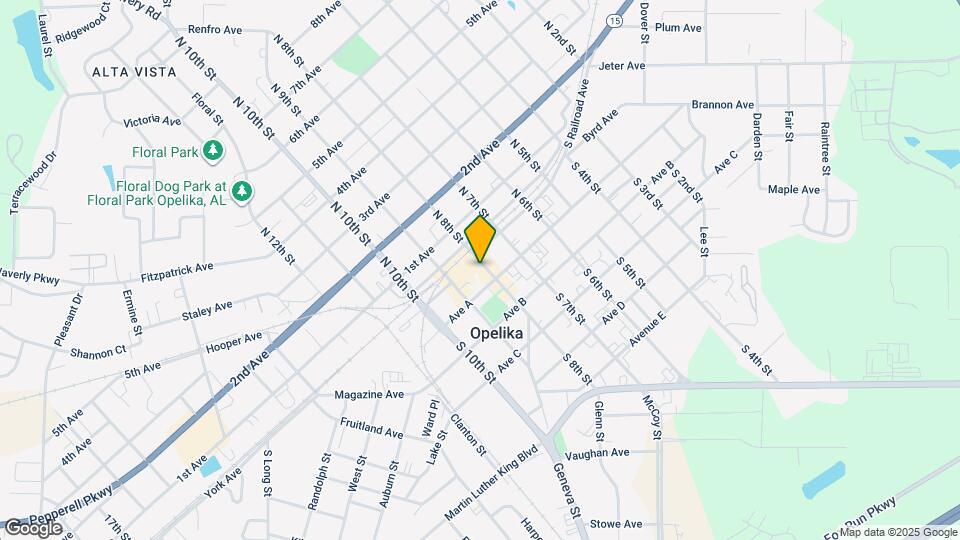 115 S 8th St Map and Location Details