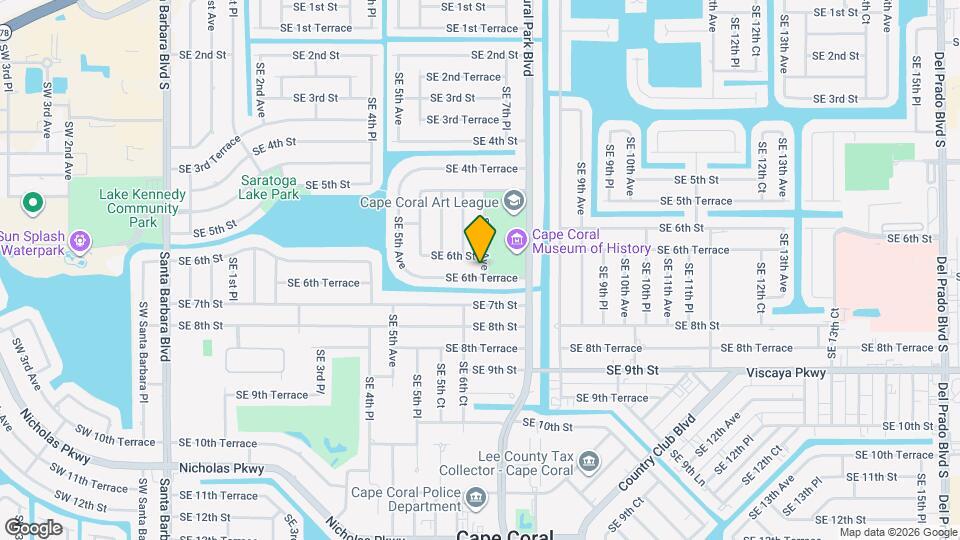 613 SE 6th Terrace Map and Location Details