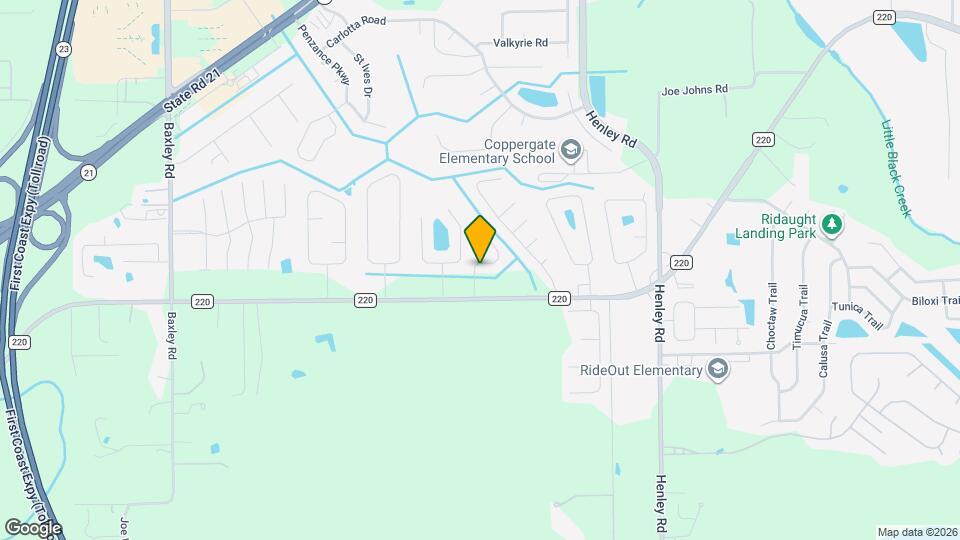 1915 Lago Del Sur Drive Mapa y Detalles de la Ubicación