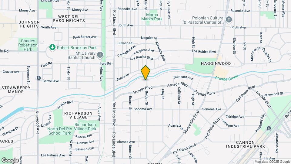 3253 Belden St Map and Location Details